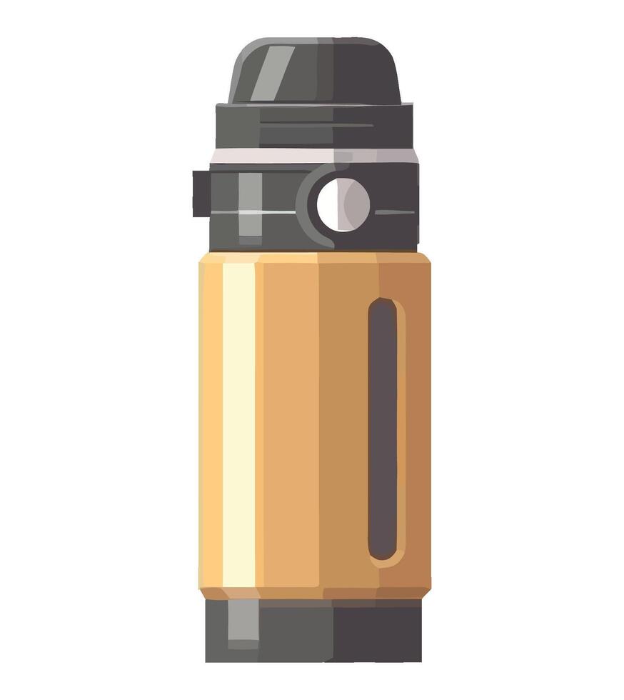 A flat illustration of a coffee mug vector