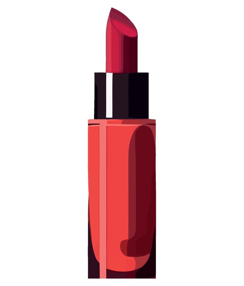 Lipstick illustration isolated on white background vector