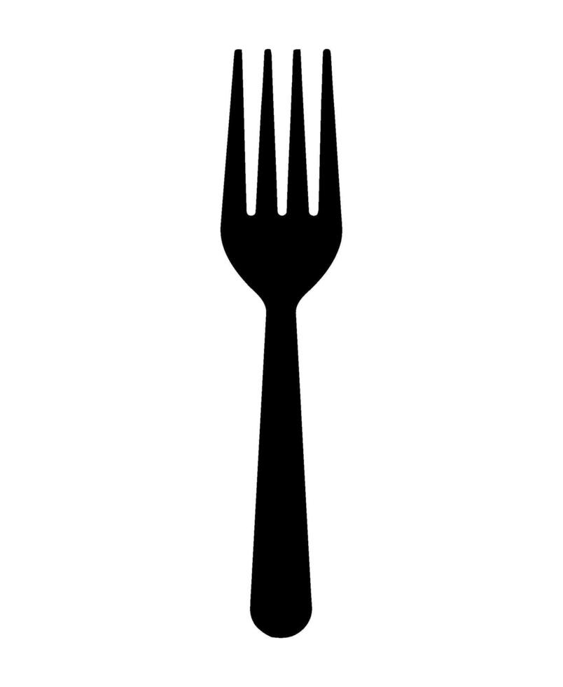 Fork icon illustration vector