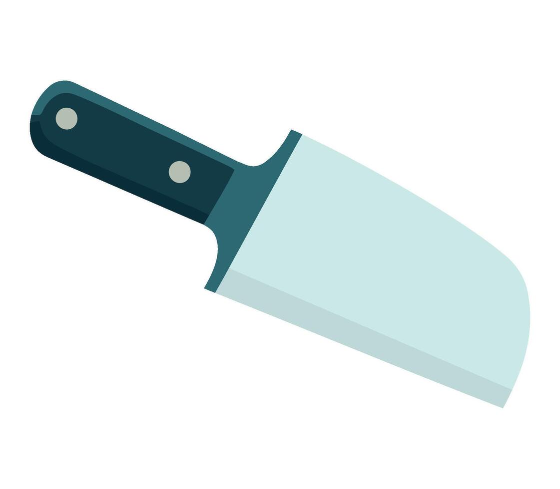A knife on a white background vector