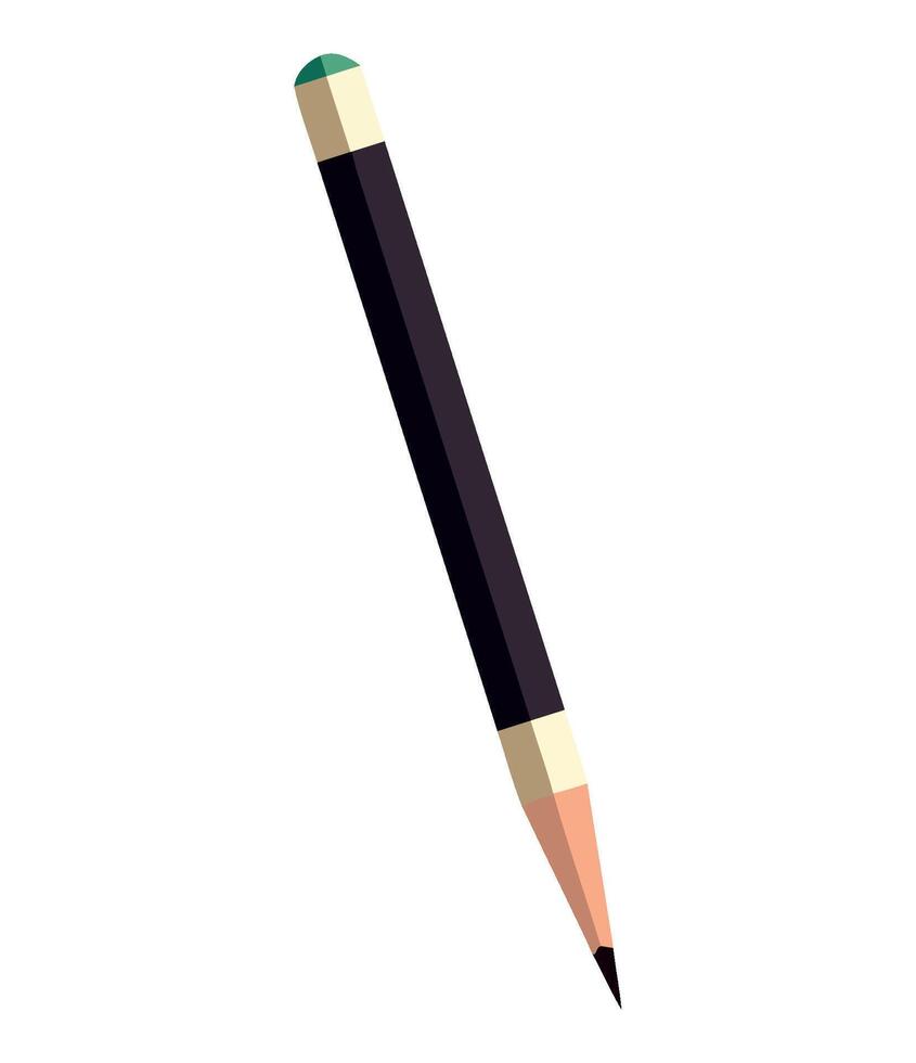 Pencil icon price 1 credit usd 1 vector