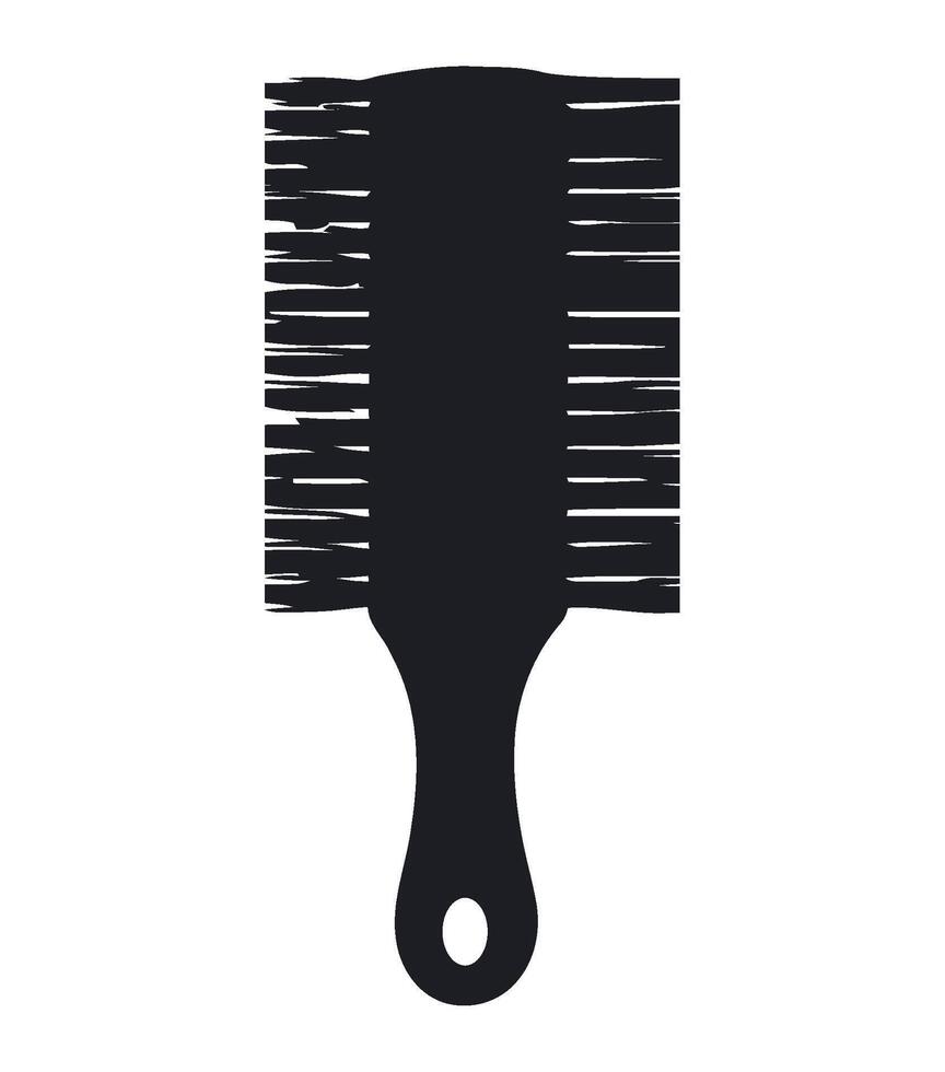 Hair comb illustration vector