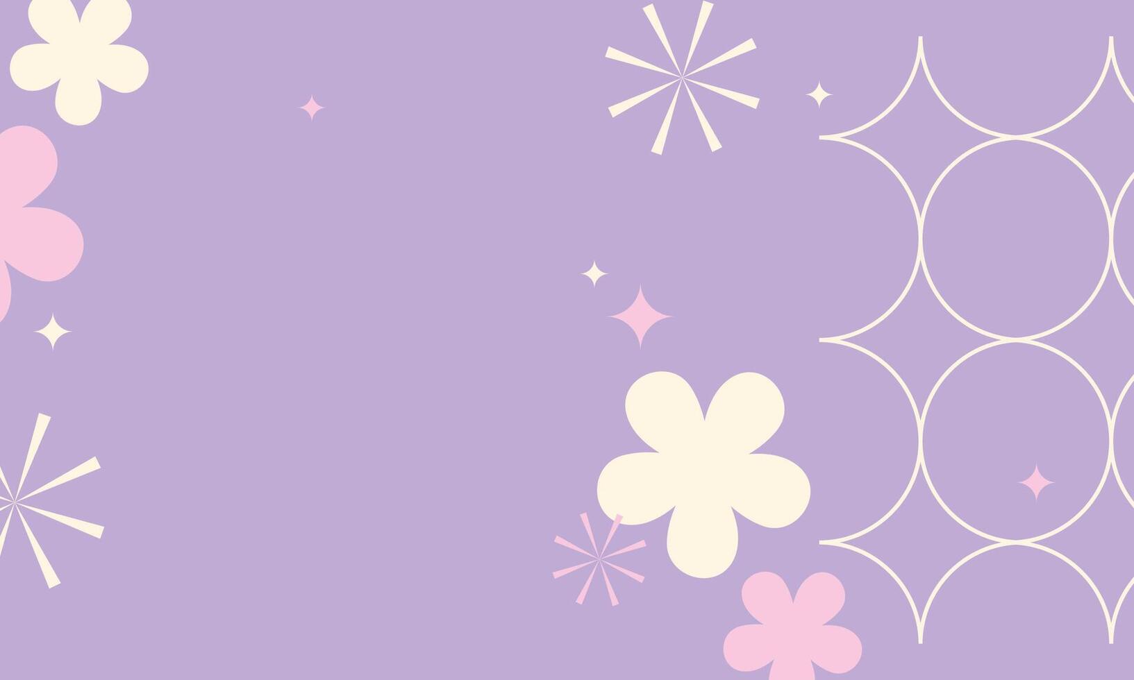 Linear vintage style vaporwave background vector