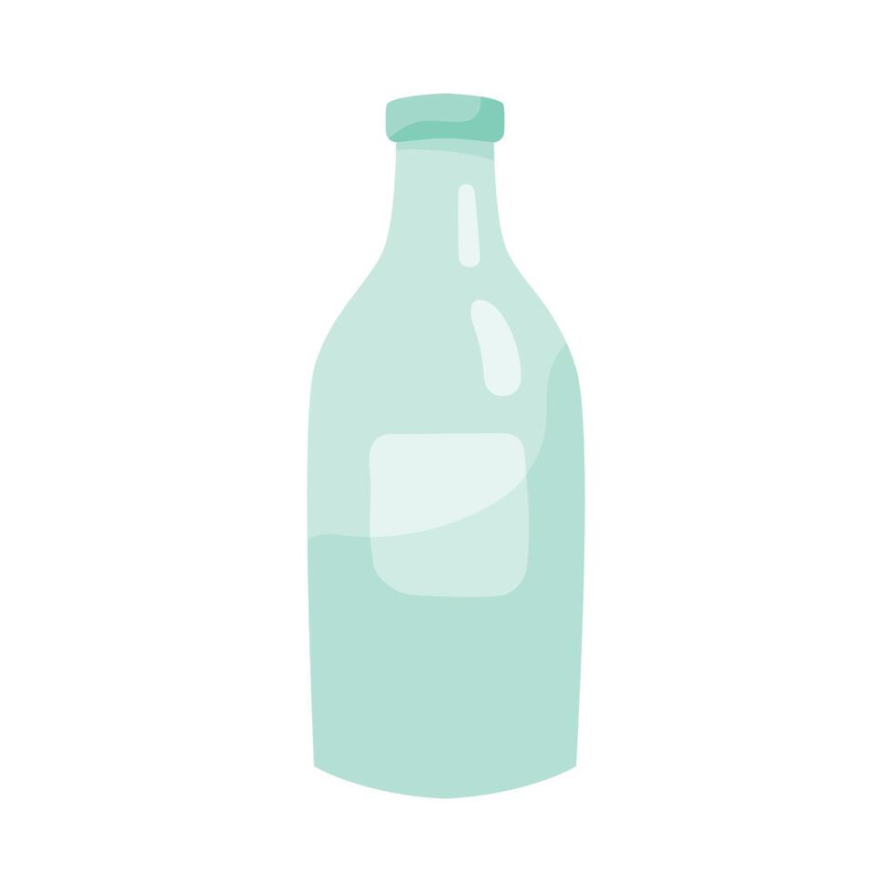 Ecology bottle flask isolated icon vector