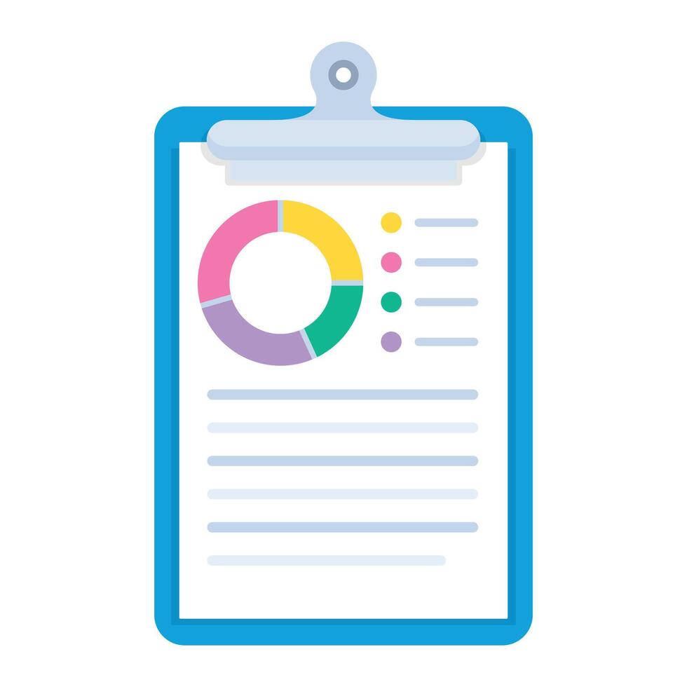 Table top view Graphic tablet on desk Paper pages Clipboard with documents Office work vector