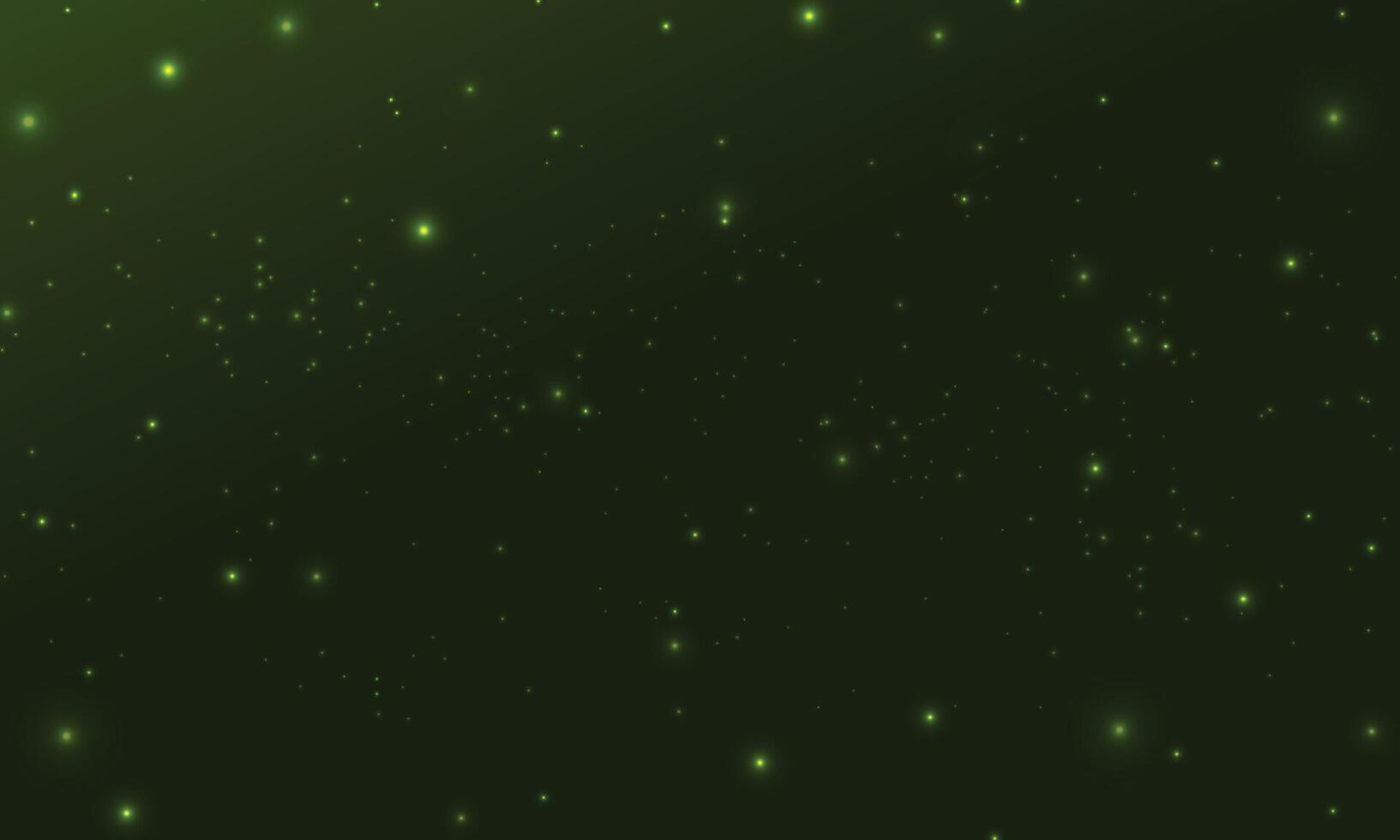 Realistic background night sky with sparkling glowing stars vector