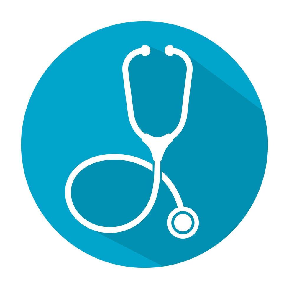 Stethoscope icon graphic illustration vector
