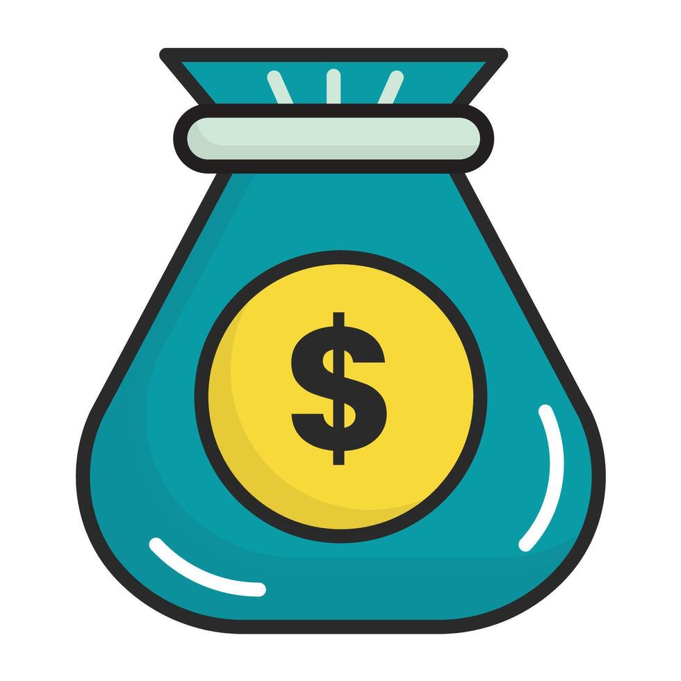 Zakat for Ramadhan Icon vector