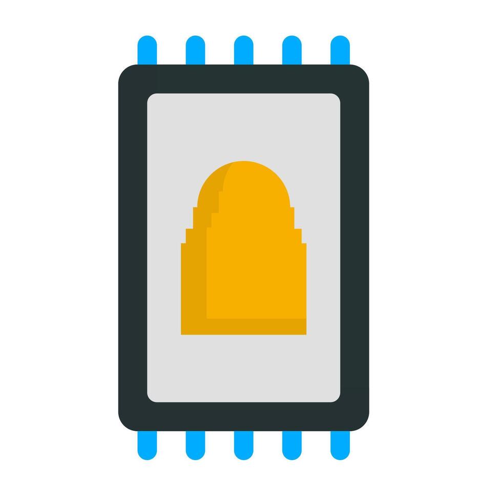 Sajadah for Ramadan Icon vector