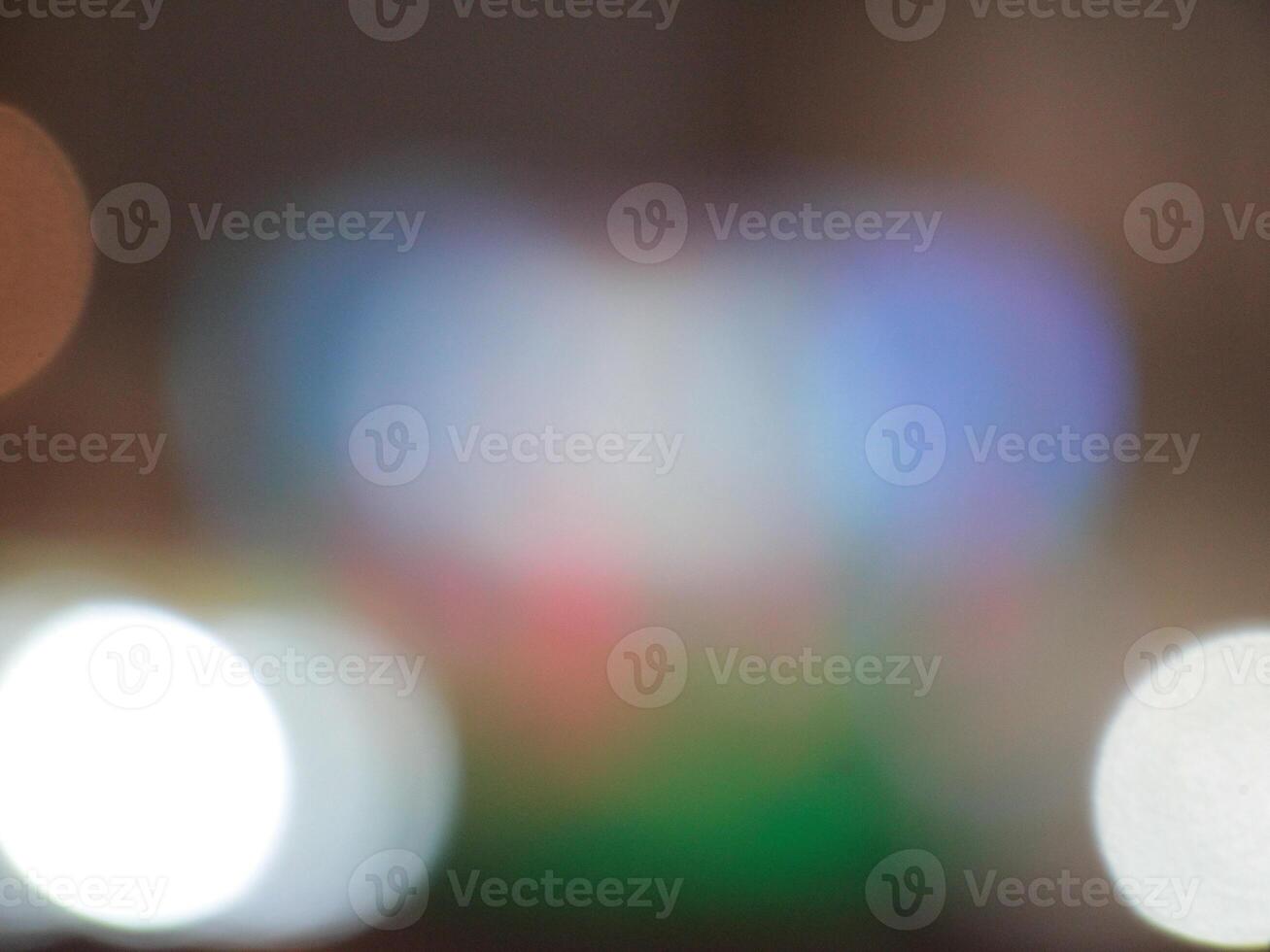 Background lights with bokeh camera effect, blur camera effect photo