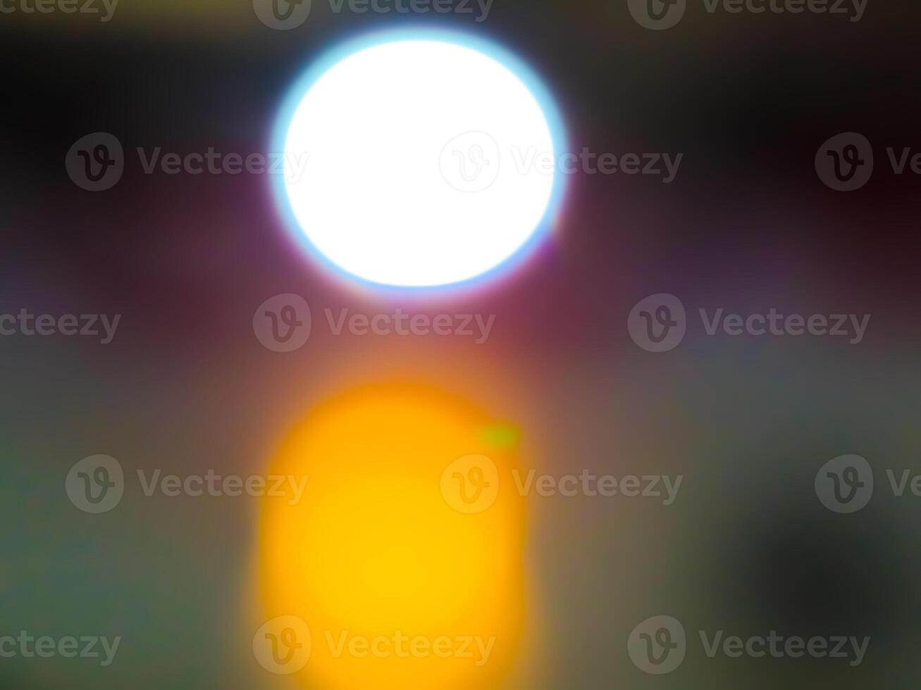 Background lights with bokeh camera effect, blur camera effect photo
