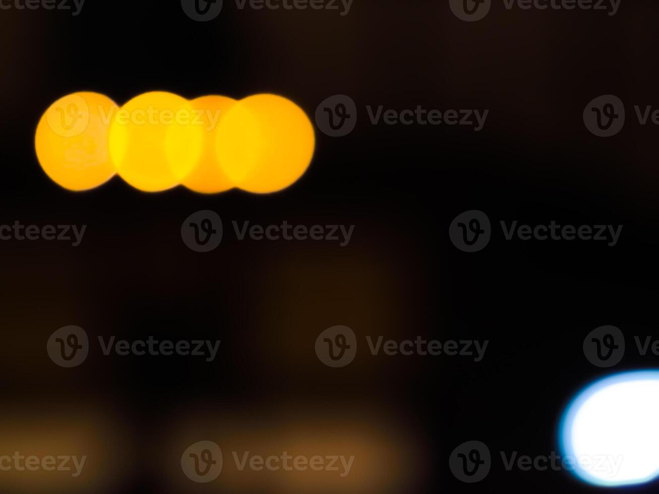 Background lights with bokeh camera effect, blur camera effect photo