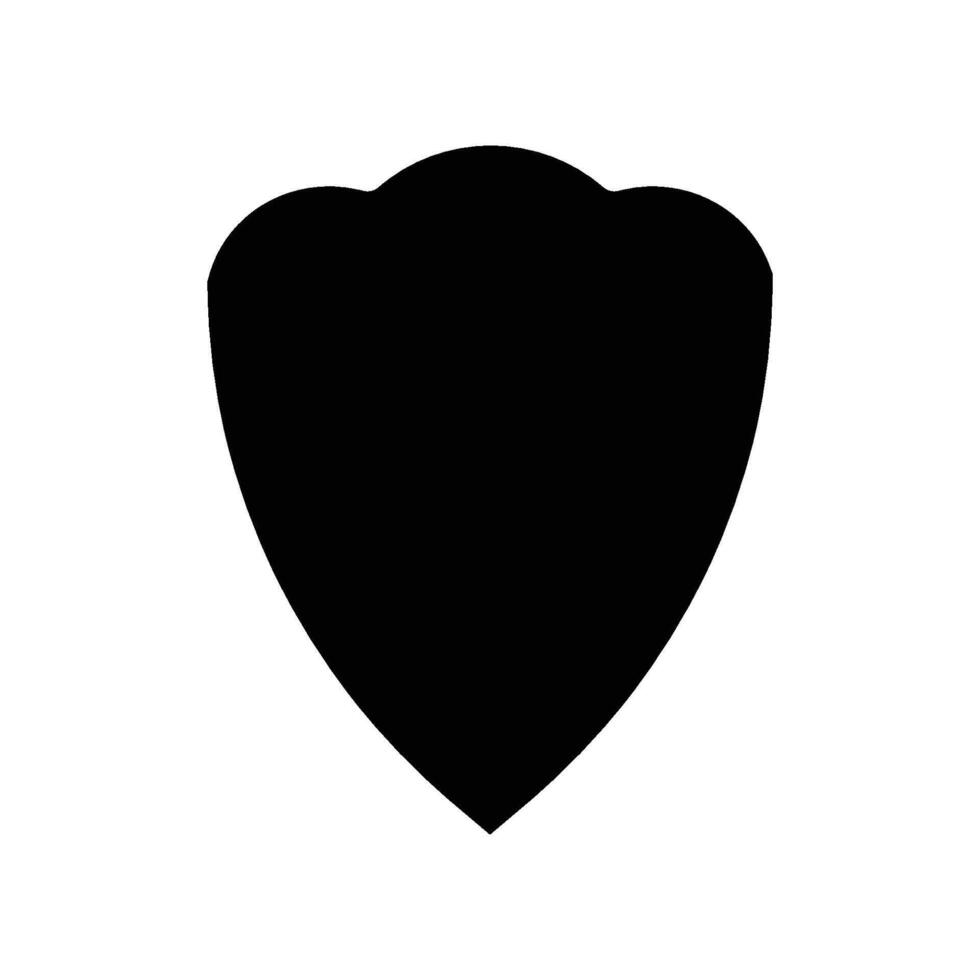 shield icon simple vector