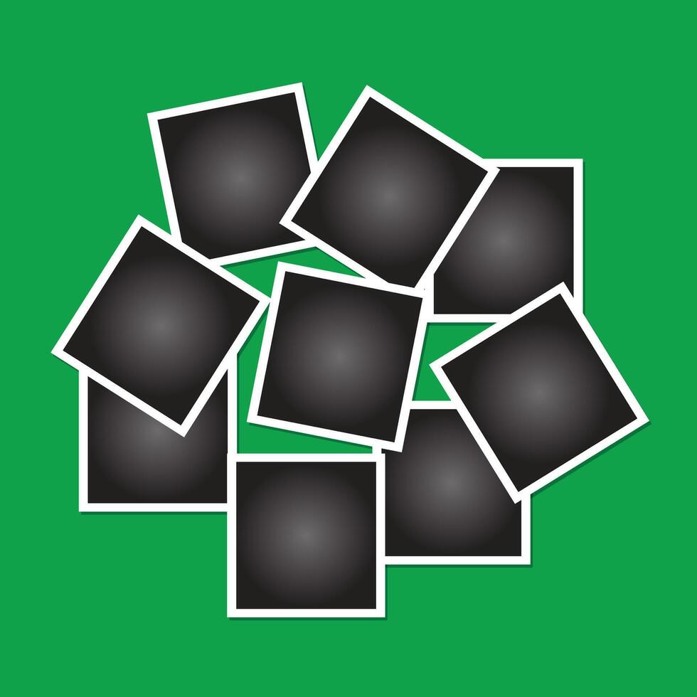 Set of photo frame to make your collages eye catching vector