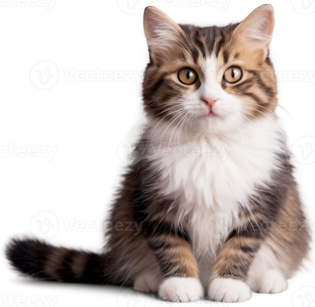 scottish cat, sitting cat. png