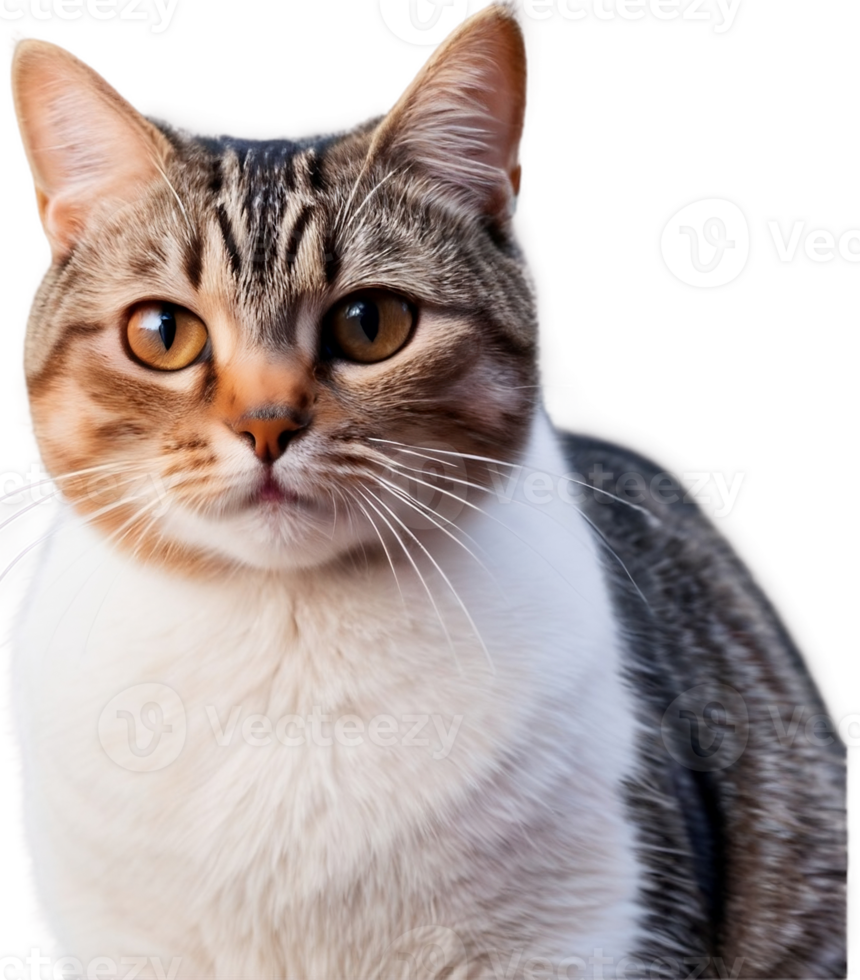 portrait of a cat png