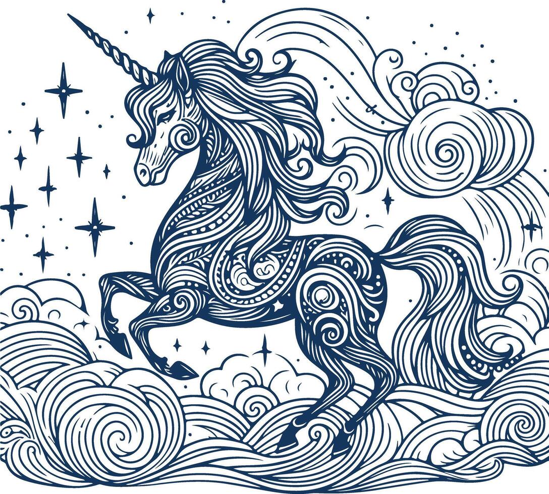 Intricate Vectors Line Art for an Immersive Coloring Experience