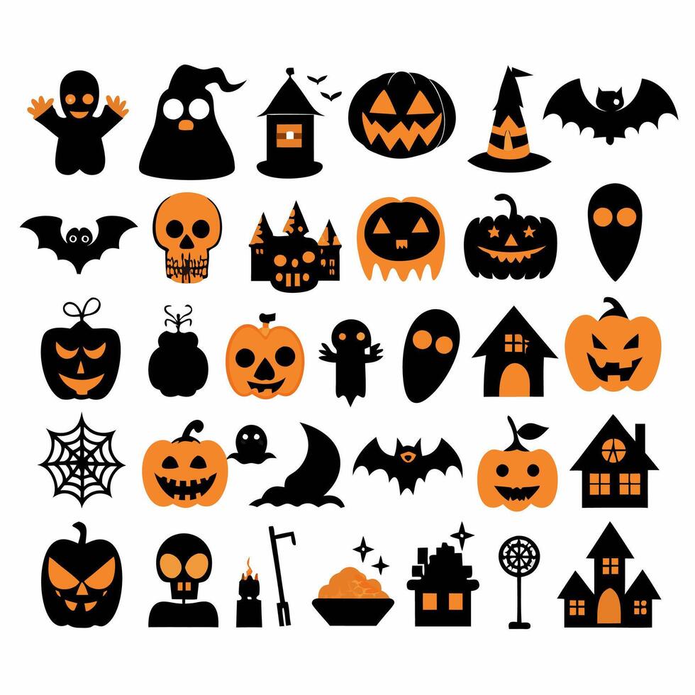 Spooky Halloween Icon. vector