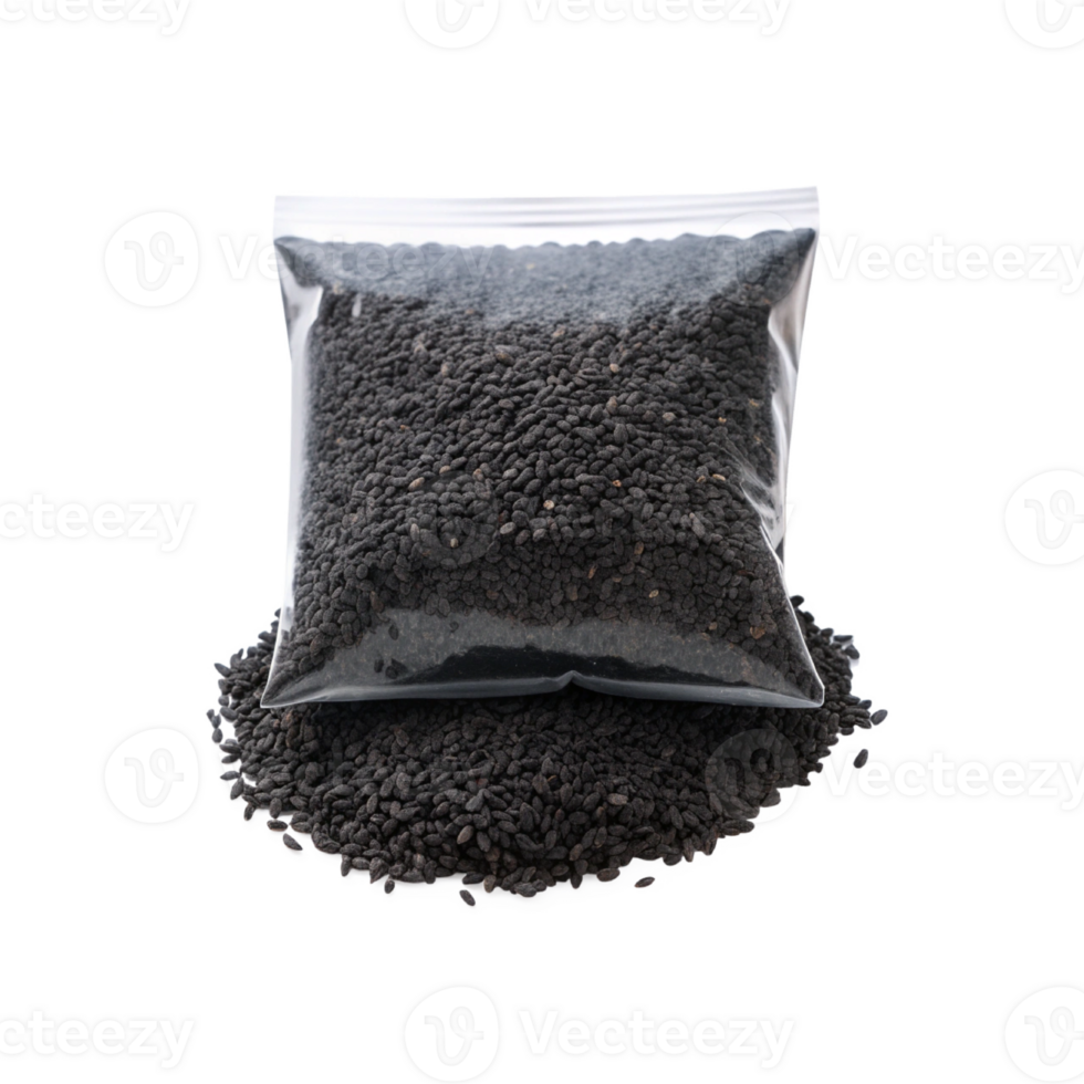 A packet of black cumin png