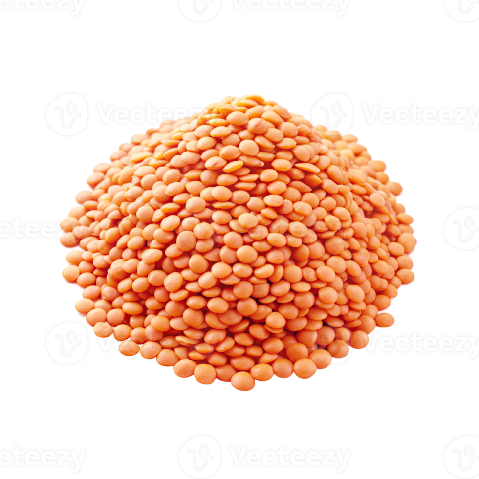 a pile of lentils isolated png