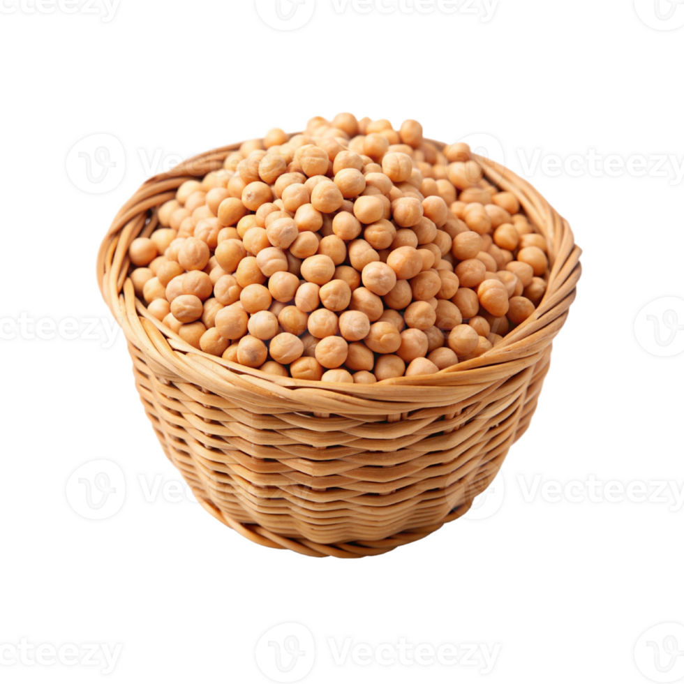 chickpeas in a basket png