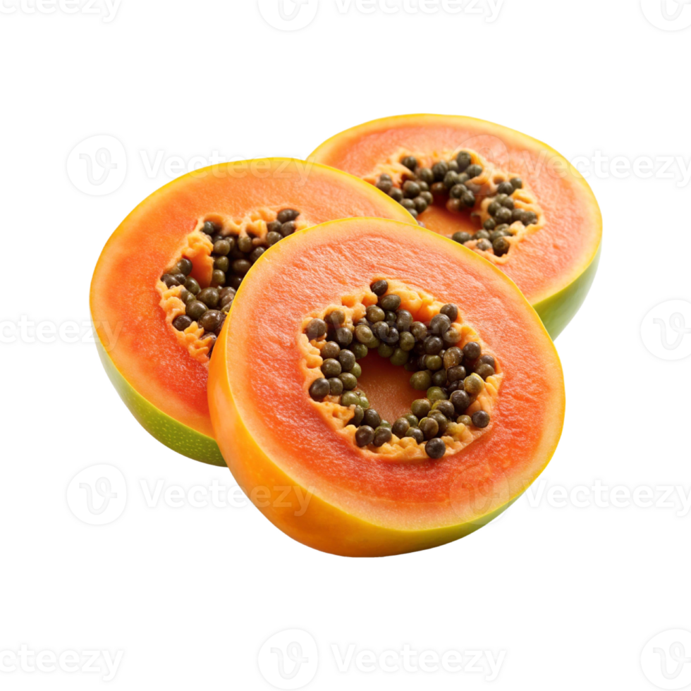 Three more pieces papaya png