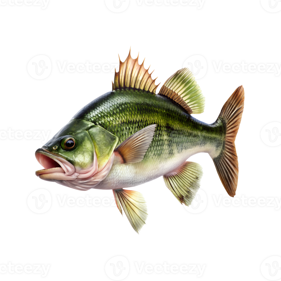 Largemouth bass fish png
