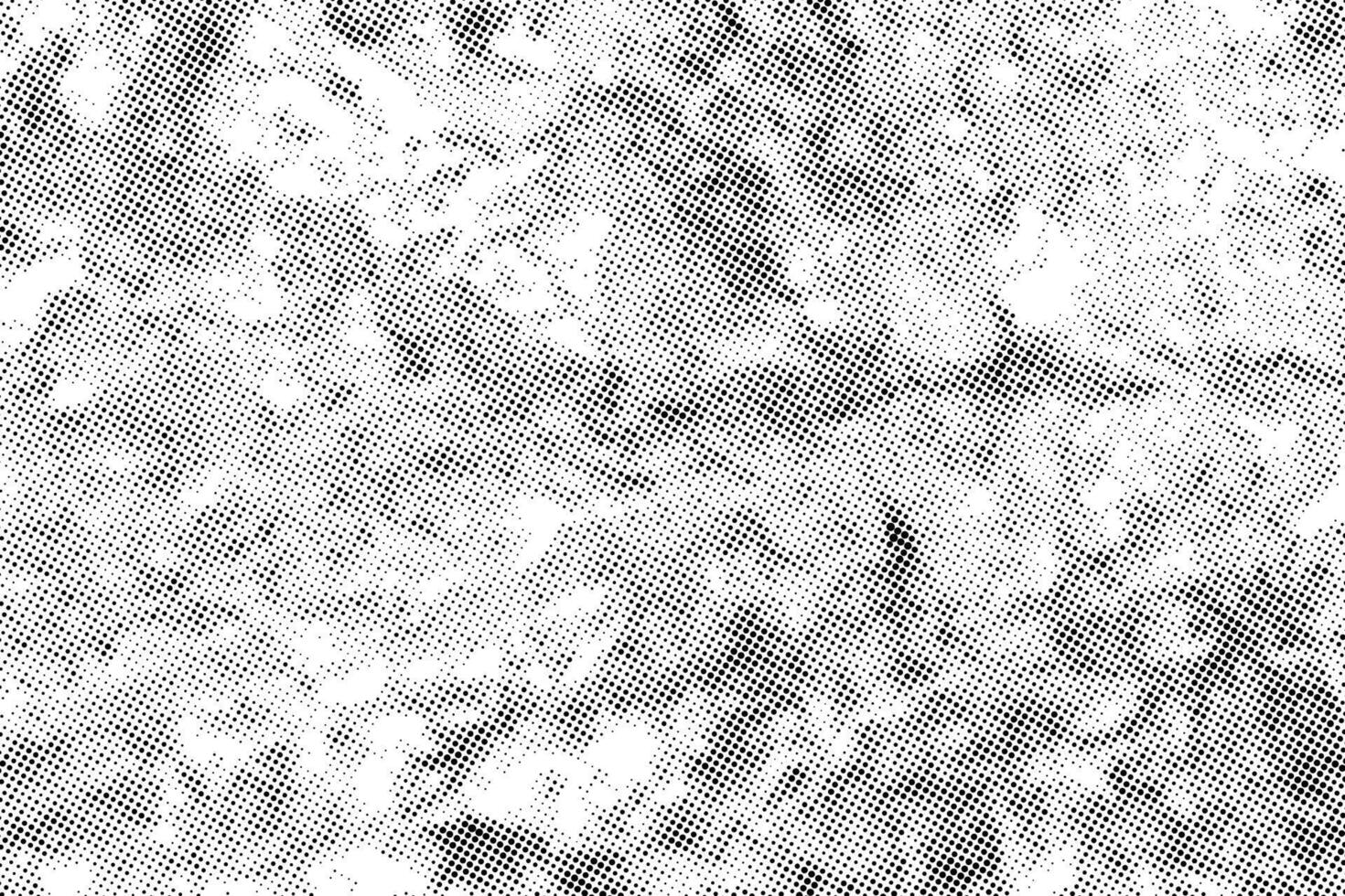 Grunge pattern dot raster printing halftone background. vector