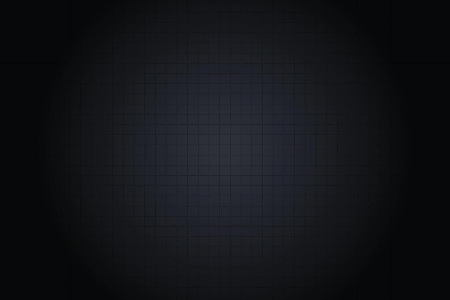 Black grid line background vector