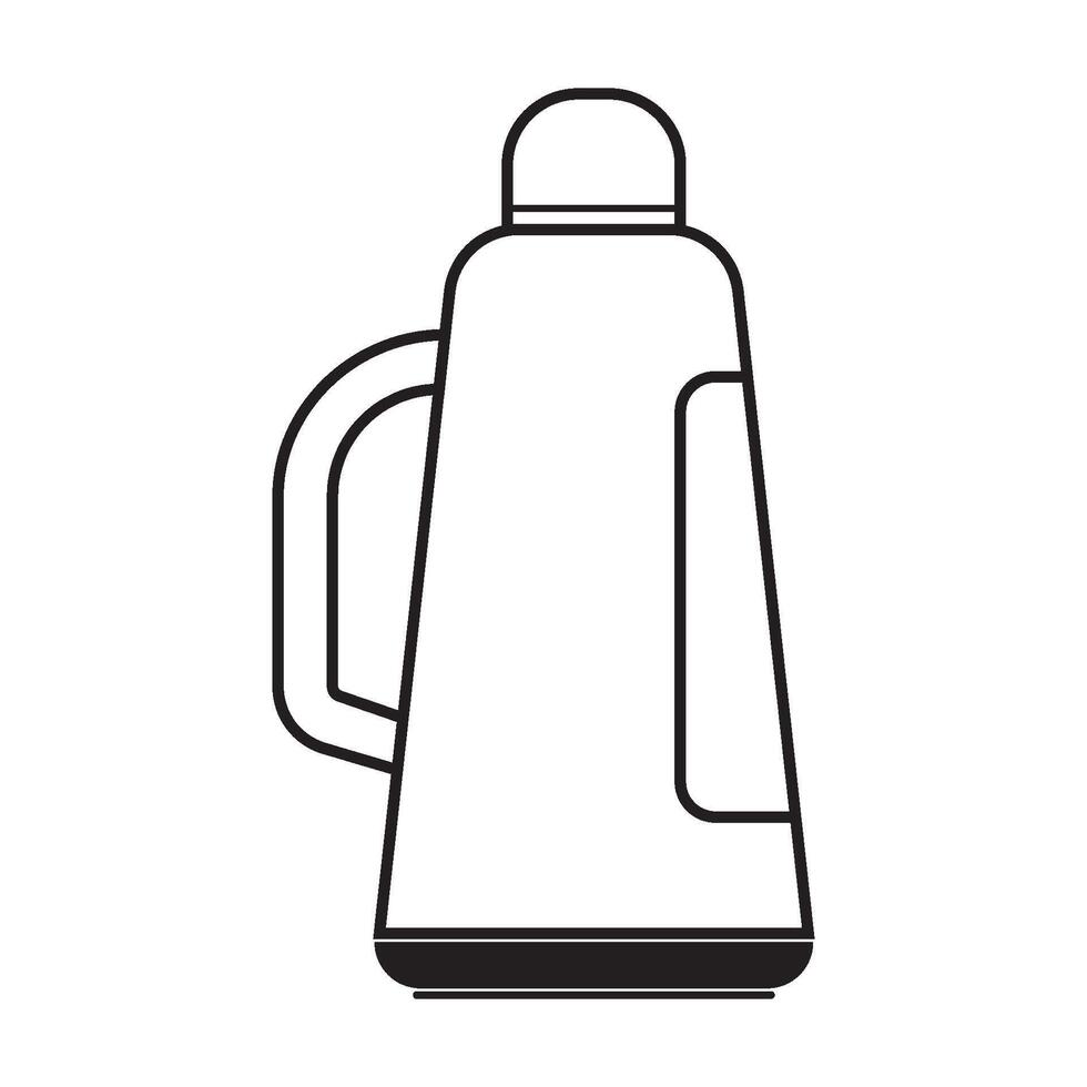 hot water storage icon vector