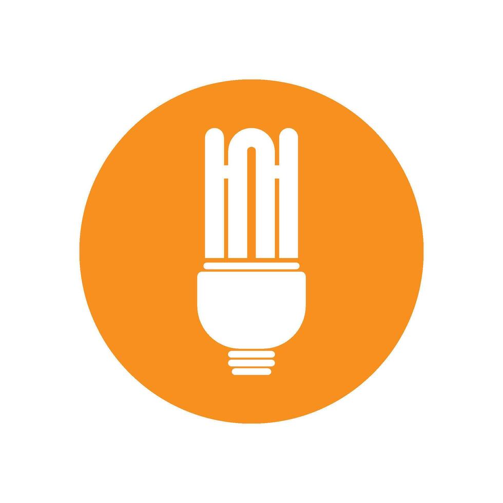 Light bulb line icon vector