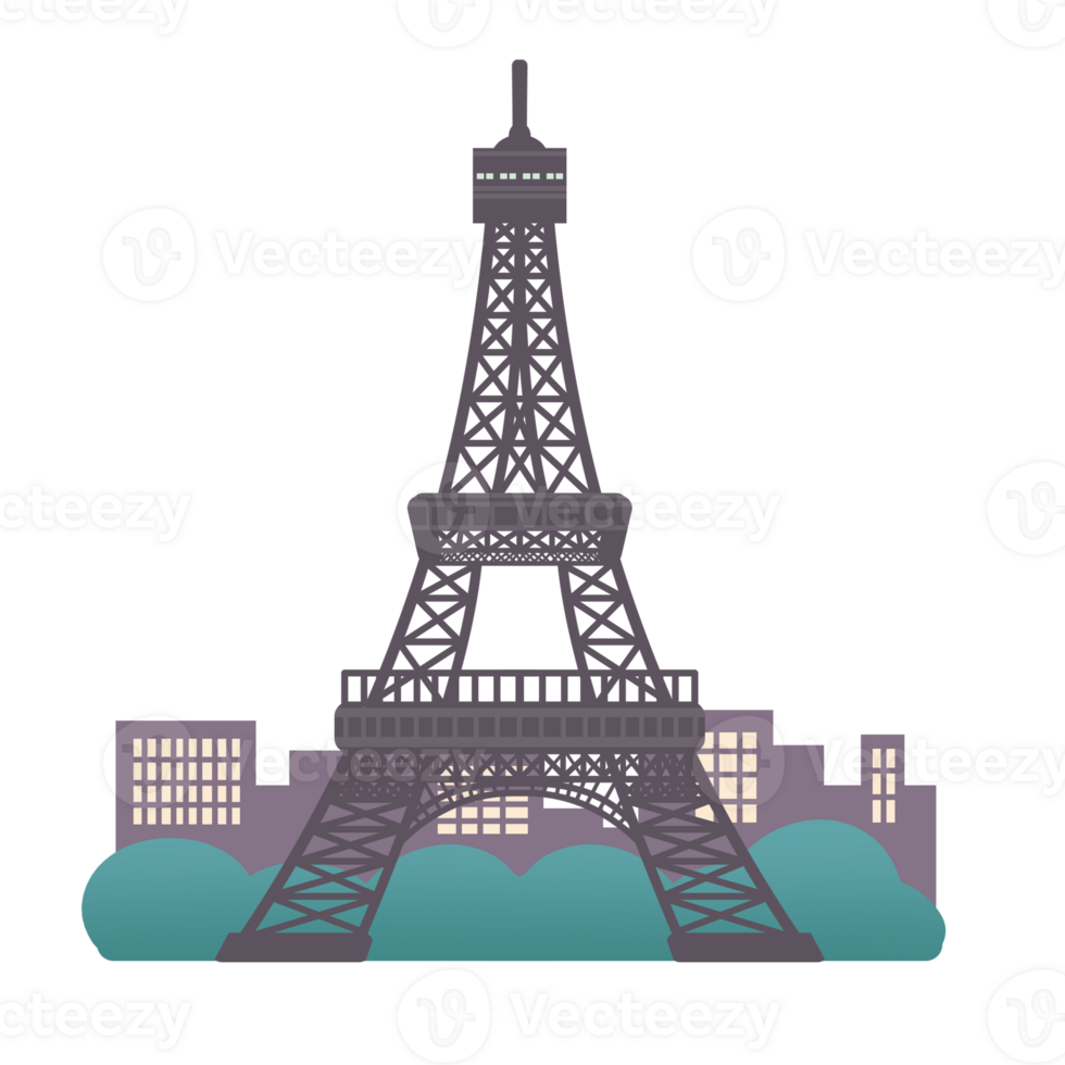 eiffel tower sticker. png