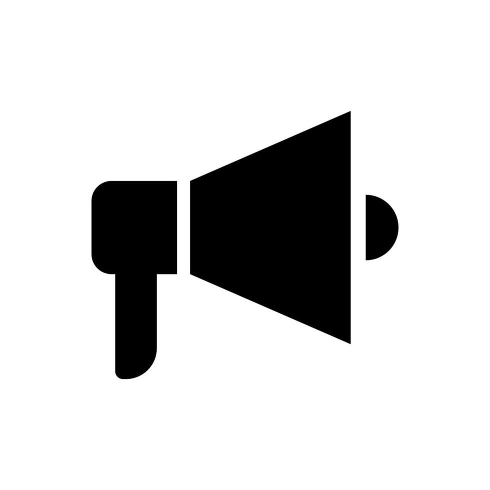 loudspeaker icon illustration, quality concept for web banners, web and mobile applications, infographics. vector