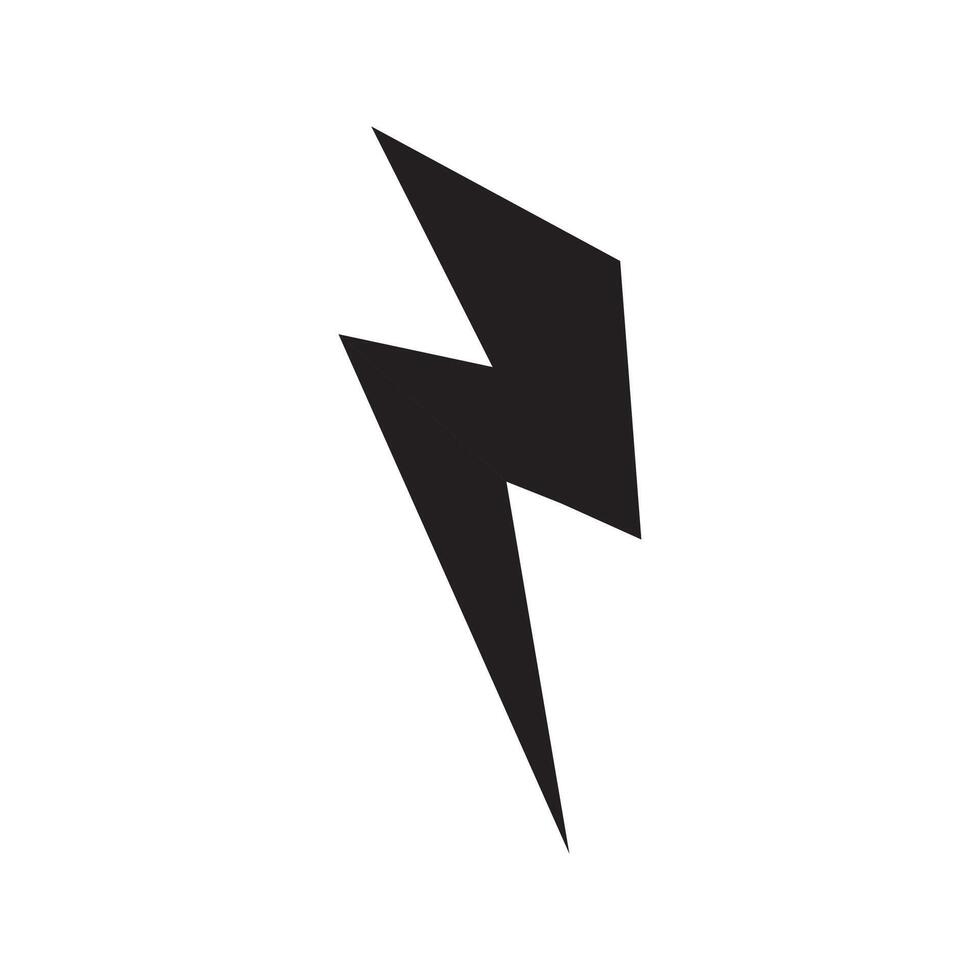 flash lightning bolt icon illustration vector