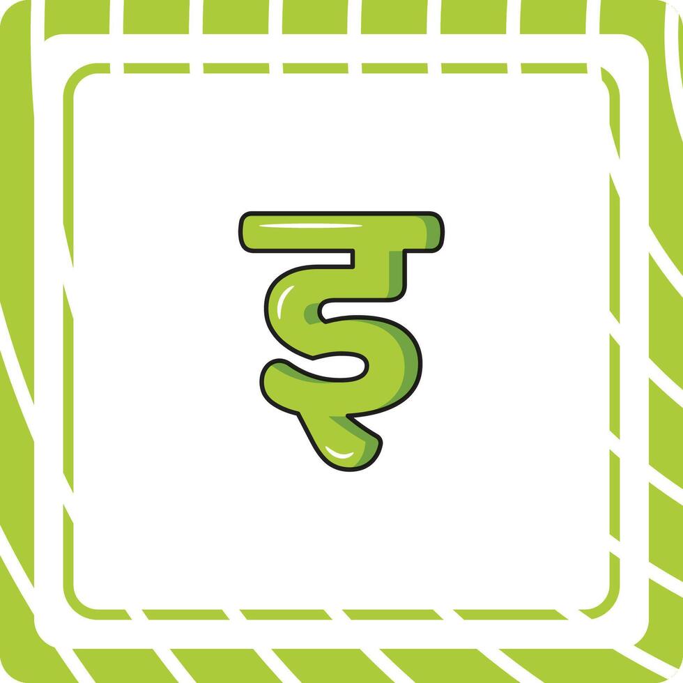 I Hindi Alphabet Letter vector