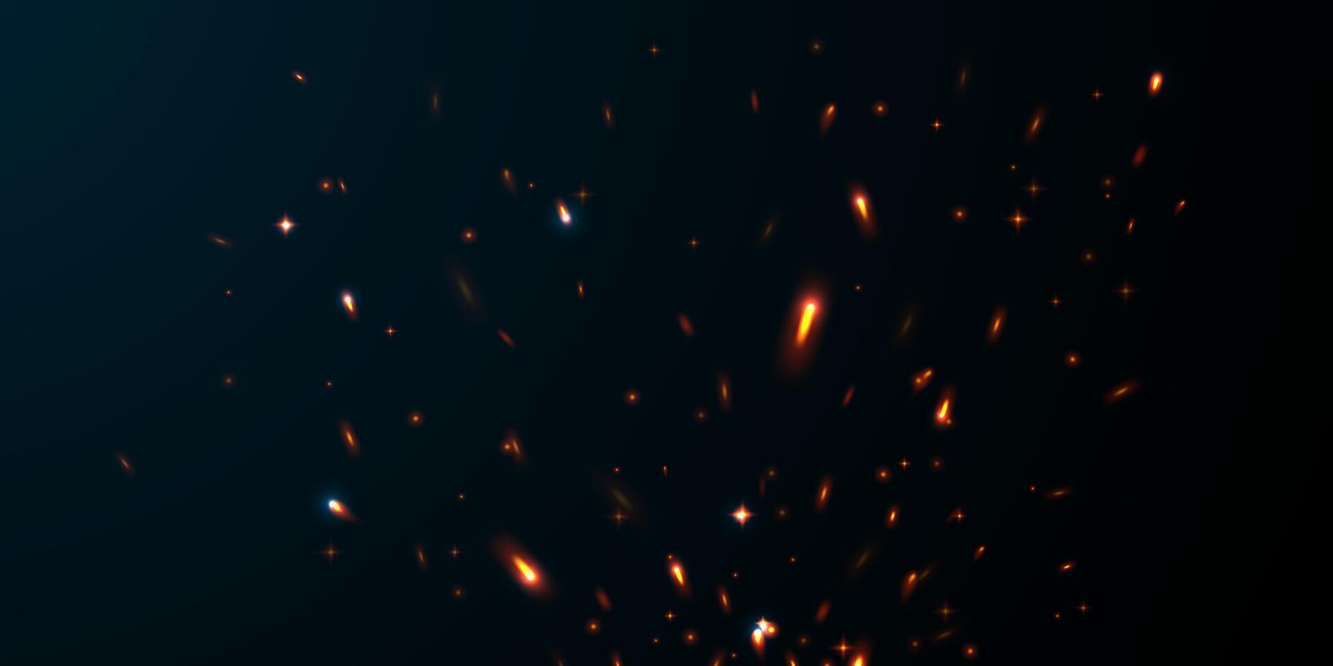 sparkle background virtual flame design illustration vector