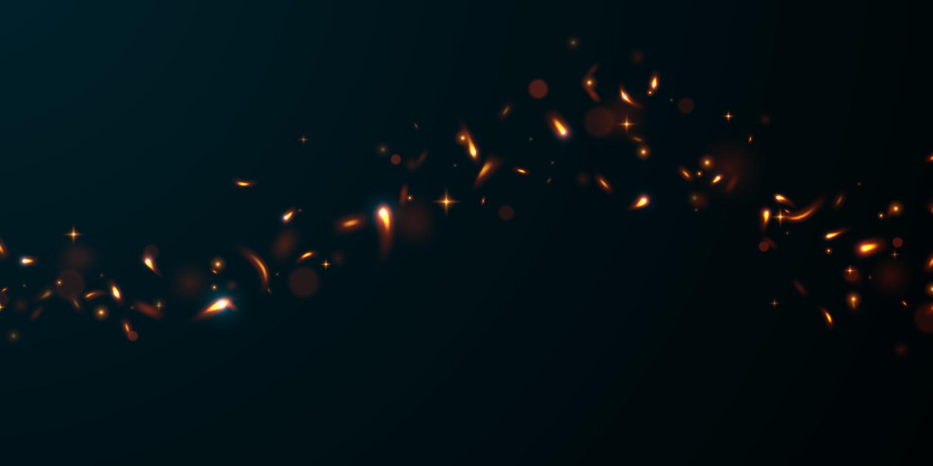 sparkle background virtual flame design illustration vector