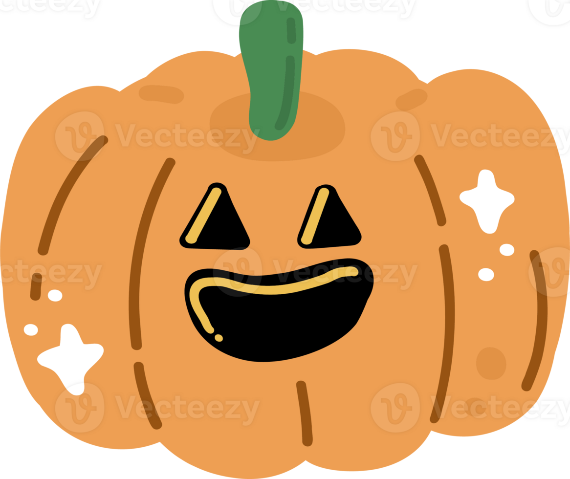 Halloween Pumpkin Illustration png