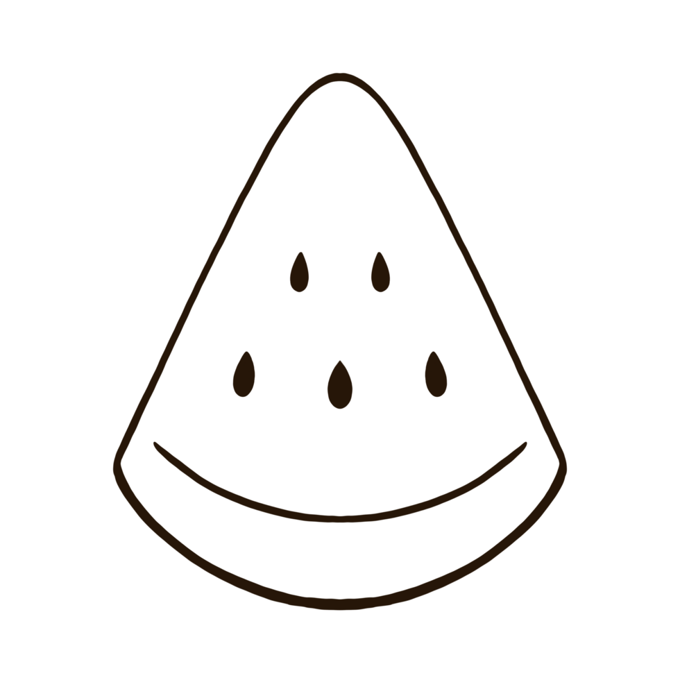 watermelon icon on a transparent background png