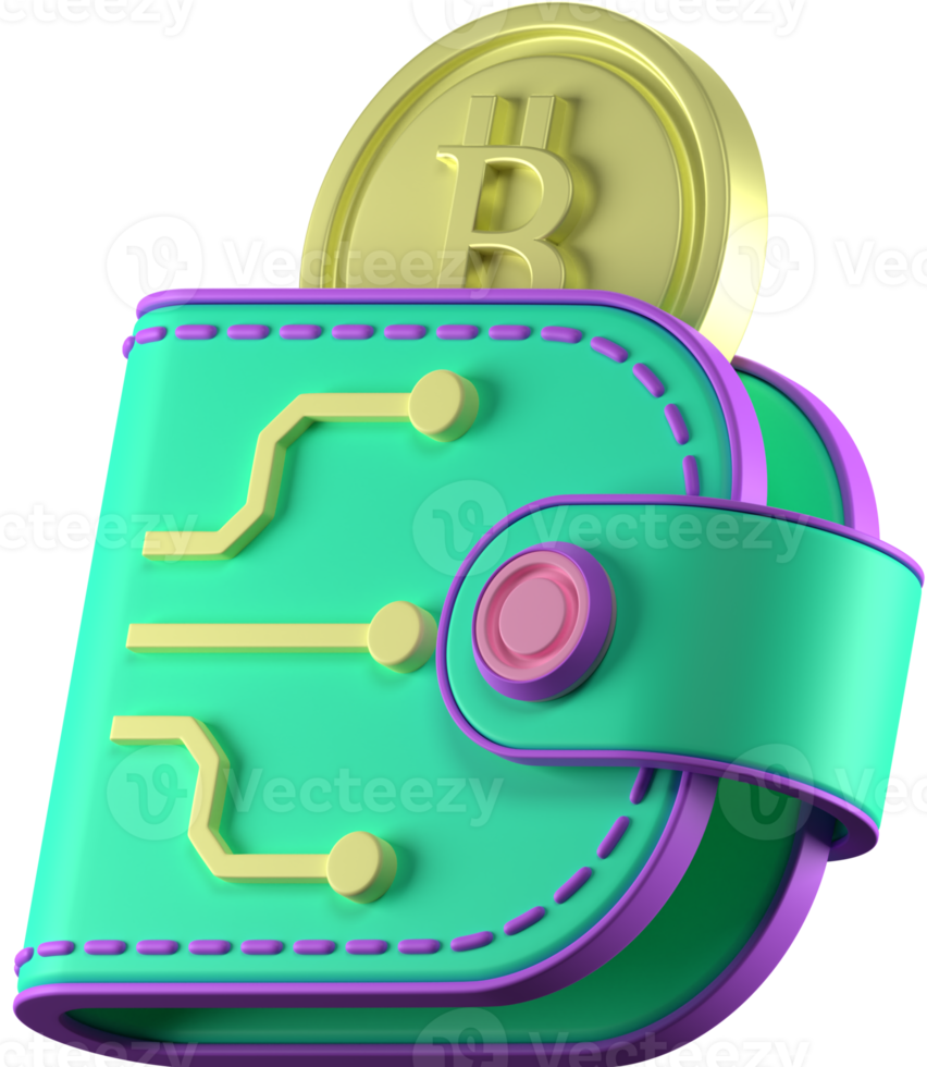 3D Icon Crypto Illustration png