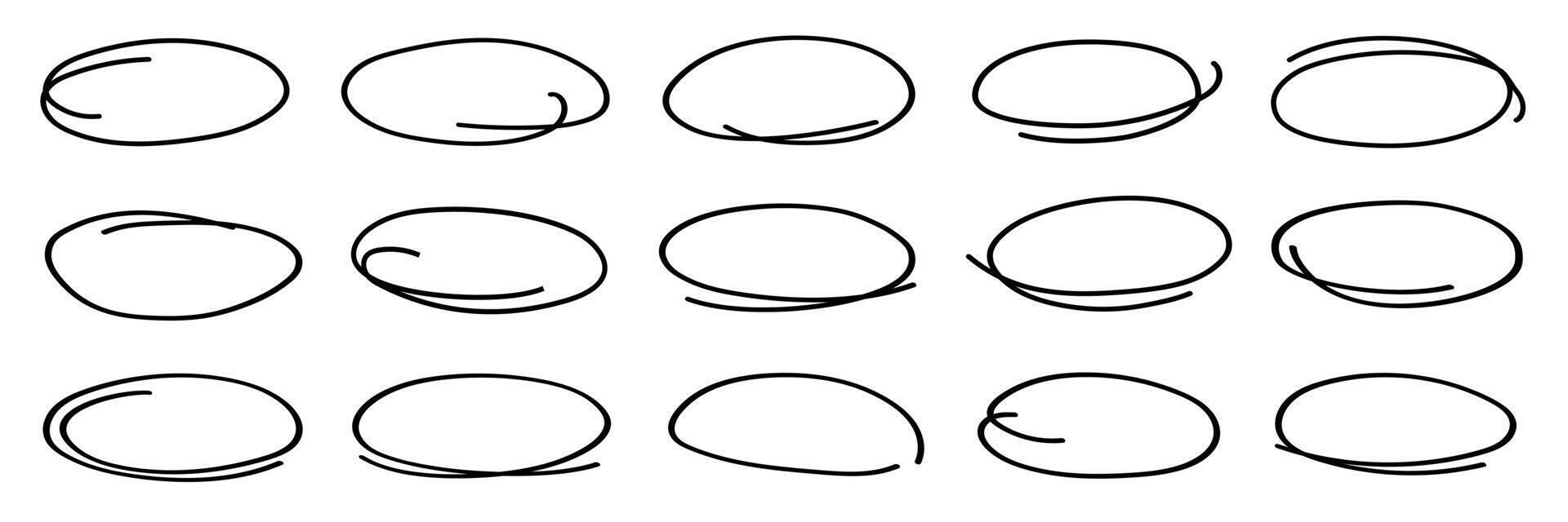Marker stroke doodle line black color vector
