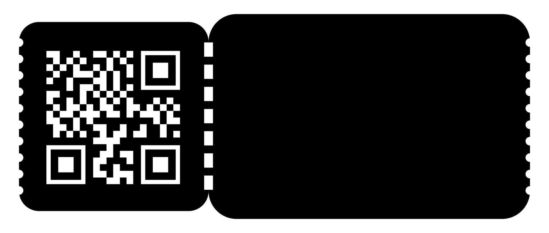 Discount coupon and voucher black color vector