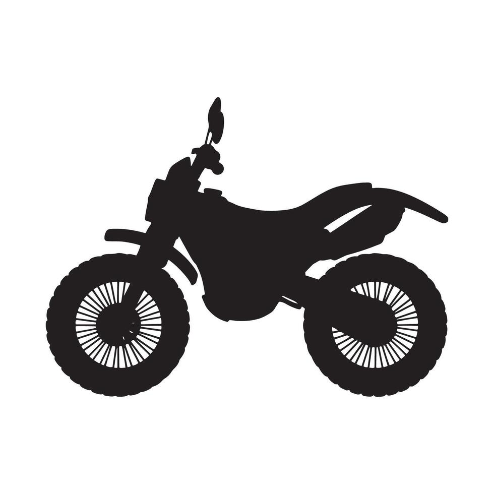 Motorcycle Silhouette Illustration vector
