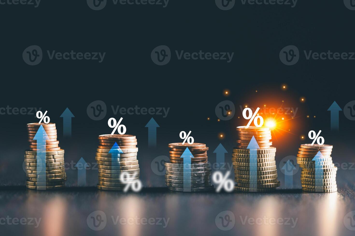 Smart investment in stocks and funds can drive financial growth, generating profit and increasing interest in business and finance sectors. money, finance, business, financial, growth, investment. photo