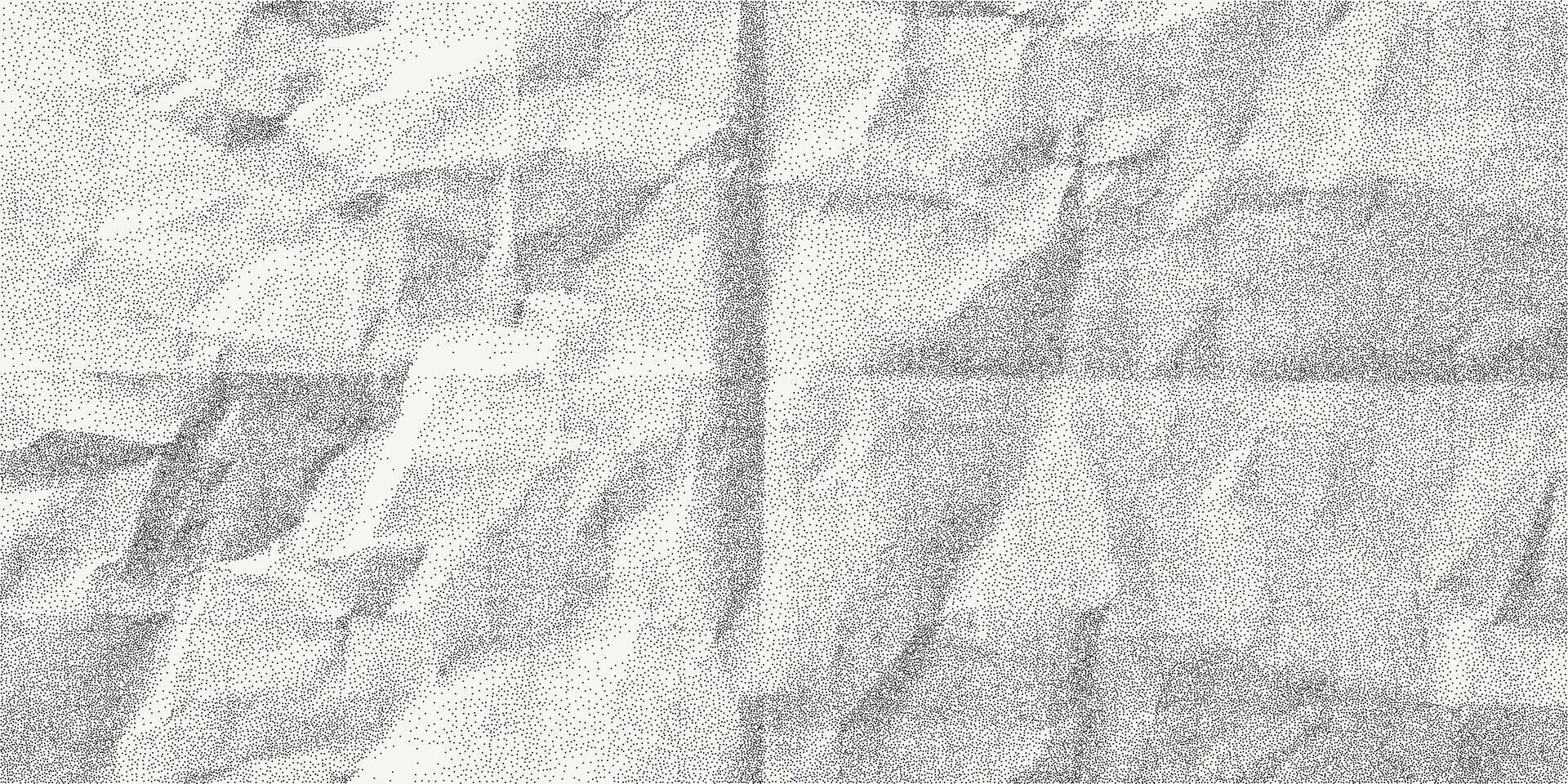 Abstract textured background, dusty gritty crumpled paper, notebook checkered sheet. Grunge style overlay, banner template. vector