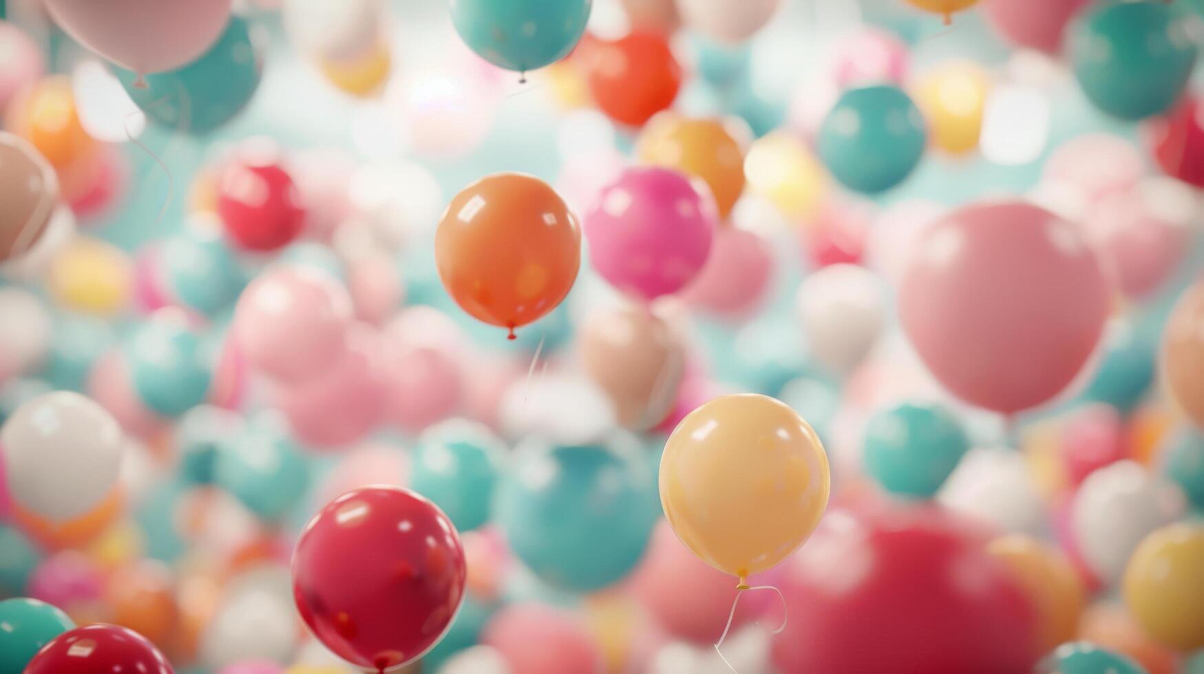 Colorful Balloons in a Lively Gathering for a Celebratory Event photo