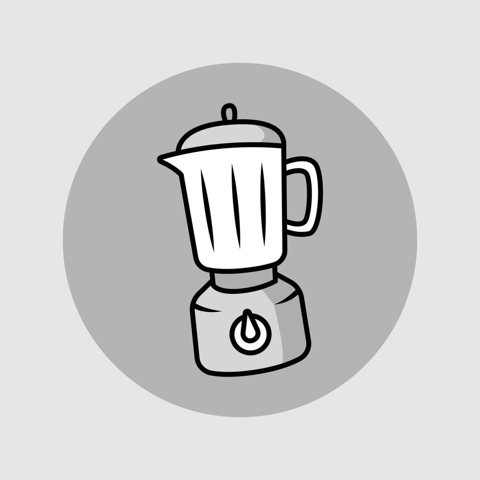 Kitchen Blender icon vector