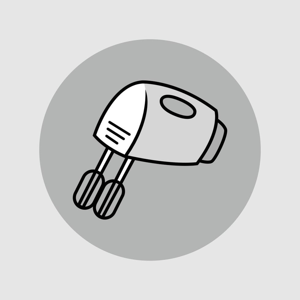 Pastry Blender or mixer icon vector