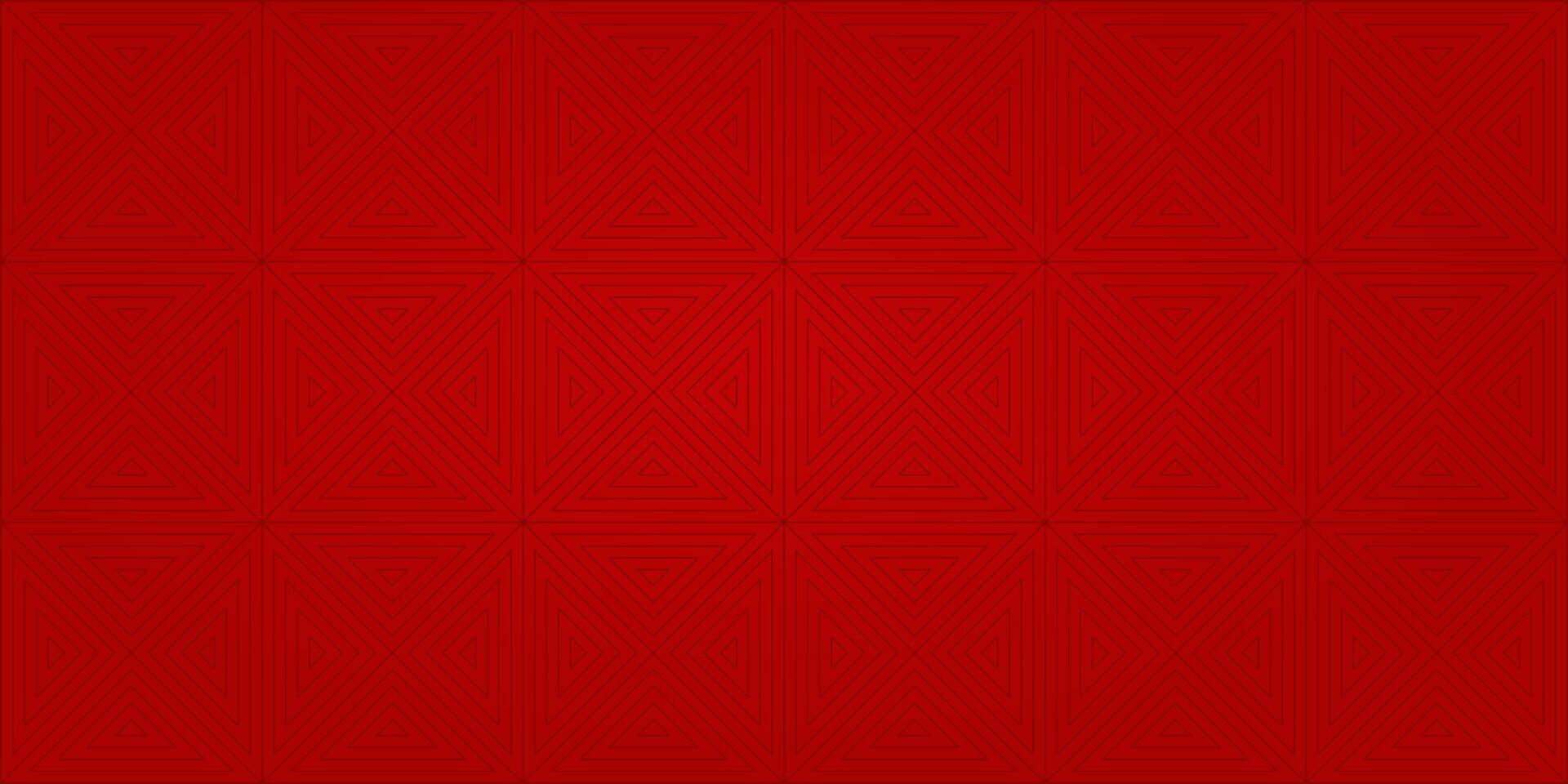 red background with geometric lines pattern. design for banner, poster, greeting card. vector