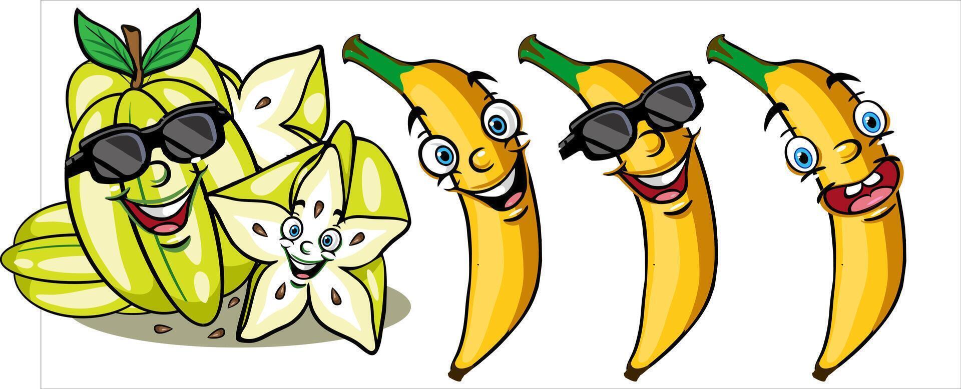 cartoon image of a fruit vector